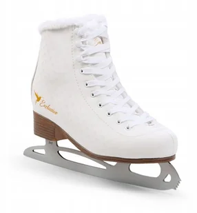 SMJ Damskie Łyżwy Figurowe Exclusive Białe r. 38 - Łyżwy - miniaturka - grafika 7