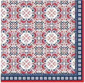 Folia, papier śniadaniowy, serwetki - Nuova R2S R2S Serwetki deserowe 20 szt R2S Napkins 414 ALHA - miniaturka - grafika 1