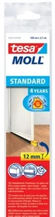 Tesa Uszczelka szczotkowa Tesa Standard biel 100x3,7cm H0543300 - Uszczelki - miniaturka - grafika 2