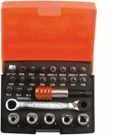 Pozostałe narzędzia ogrodowe - Bahco 26-częściowy zestaw bitów i nasadek z grzechotką 2058/S26-2 SNA Europe - miniaturka - grafika 1