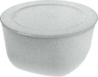 Pojemniki kuchenne - Koziol Pojemnik z pokrywką Connect Organic 4 l szary 3872670 - miniaturka - grafika 1