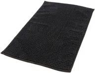 Dywaniki łazienkowe - Sepio Sepio Dywanik łazienkowy Parma czarny chenille 40x60 cm - miniaturka - grafika 1