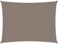 Parasole ogrodowe - VidaXL Prostokątny żagiel ogrodowy, tkanina Oxford, 5x7 m, taupe - miniaturka - grafika 1