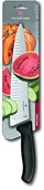Noże - Victorinox nóż kuchenny Swiss Classic nożach ze żłobionym Czarny na Blister długość 25 cm, nóż do krojenia, 6.8023.25b 6.8023.25B - miniaturka - grafika 1