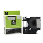 Papier do drukarek - Dymo Taśma zamiennik 45810, 19mm x 7m, biały druk / przezroczysty podkład - miniaturka - grafika 1