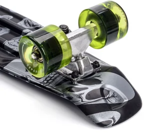 Meteor Deskorolka Fiszka Multikolor Skulls 22607 - Deskorolki - miniaturka - grafika 2