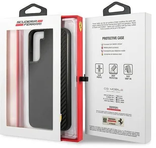 Ferrari FESAXHCS22MBK S22+ S906 czarny/black hardcase On Track Carbon Stripe hurtel-90740-0 - Etui i futerały do telefonów - miniaturka - grafika 8