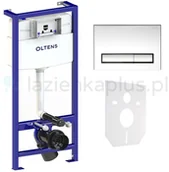 Stelaże i zestawy podtynkowe do WC - Oltens Zestaw stelaż podty 5w1 Oltens Triberg 58300100 - miniaturka - grafika 1