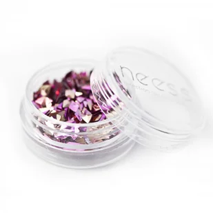 Neess Blink Jet, ozdoba na paznokcie romby Różowe, 1 g - Lakiery do paznokci - miniaturka - grafika 2