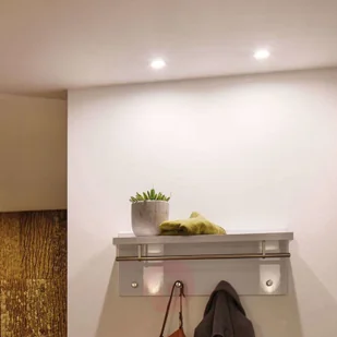 Paulmann Nova oprawa wpuszczana LED 3 szt., biała - Oprawy, klosze i abażury - miniaturka - grafika 3