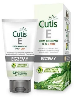 DERMAPROFIL CUTIS E Krem konopny egzema + CBD 120 ml 7075717 - Pozostałe kosmetyki - miniaturka - grafika 2