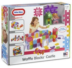 Little Tikes klocki Waffle Blocks (Castle) - Klocki - miniaturka - grafika 2