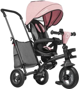 LIONELO Tris 2w1 Rose grey - Rowerki trójkołowe LIONELO Tris 2w1 Rose grey - Rowerki trójkołowe - miniaturka - grafika 1