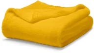 Koce - Today Koc pluszowy na łóżko 220x240 cm kolor żółty  257975 - miniaturka - grafika 1