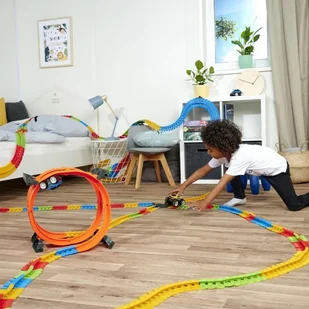 Smoby Lumarko Zestaw Super Pętli 180912 Lek - Tory, garaże, parkingi - miniaturka - grafika 10