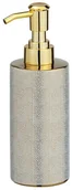 Mydelniczki i dozowniki mydła - Wenko Dozownik na mydło w płynie NURIA złoty 24185100 - miniaturka - grafika 1