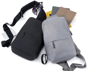 Xiaomi Xiaomi, Mi City Sling Bag, grafitowy - Plecaki - miniaturka - grafika 7
