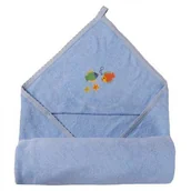 Okrycia kąpielowe dla dzieci - BabyMatex Okrycie kąpielowe Frotte niebieskie - miniaturka - grafika 1