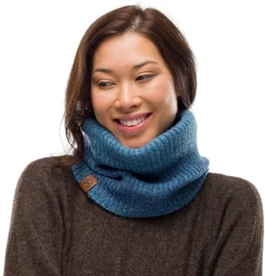 Buff Komin Zimowy Knitted & Fleece Neckwarmer MARIN DENIM 123520.788.10.00 - Czapki damskie Buff Komin Zimowy Knitted & Fleece Neckwarmer MARIN DENIM 123520.788.10.00 - Czapki damskie - miniaturka - grafika 3