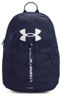 Under Armour Plecak sportowy unisex Hustle Midnight Navy / Midnight Navy / Metaliczne srebro (410) Jeden rozmiar 1364181 - Plecaki - miniaturka - grafika 3