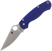 Noże - Spyderco Nóż Spyderco Para Military 2 G-10 Dark Blue CPM S110V (C81GPDBL2) - miniaturka - grafika 1