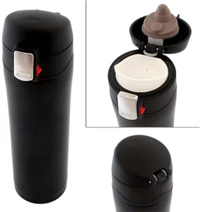 APTEL Kubek termiczny 450ml czarny AG285B - Kompasy - miniaturka - grafika 2