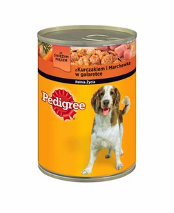 Pedigree Adult Kurczak I Marchew Puszka 400G - Mokra karma dla psów - miniaturka - grafika 5