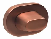 Szyldy i rozety - VDS ROZETA OWALNA R75 MIEDŹ-SATYNA WC R75 - miniaturka - grafika 1