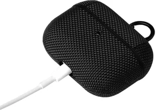 Apple Alogy Etui nylonowe Alogy obudowa ochronna do AirPods Pro Czarne 9458X1 - Akcesoria do słuchawek - miniaturka - grafika 2