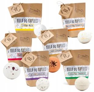 Zestaw Kule Do Kąpieli Musująca Kula Naturalne - Kosmetyki do kąpieli - miniaturka - grafika 3