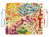 Zabawki interaktywne dla dzieci - Hape Kolorowe Zoo - labirynt 1706 1706 - miniaturka - grafika 1