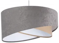 Lampy sufitowe - Szaro-biała lampa wisząca nad stół - EX987 T0-E35 - miniaturka - grafika 1