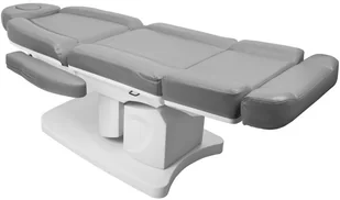 ACTIVESHOP FOTEL Kosmetyczny Elektr. Azzurro 708a Szary 10003_110576 - Fotele kosmetyczne - miniaturka - grafika 4