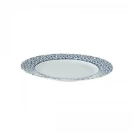 Talerze - Laura Ashley Talerz Deserowy Porcelanowy Laura Ashley Floris Biały 18 Cm - miniaturka - grafika 1