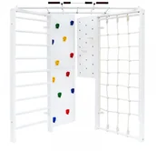 Wyposażenie pokoiku dziecięcego - Małpiszon MAŁPISZON Drabinka gimnastyczna narożna Karussell Plus DSKM-Karussell-Plus - miniaturka - grafika 1