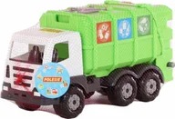 Samochody i pojazdy dla dzieci - POLESIE 73211 Prestiż śmieciarka Nr2 - miniaturka - grafika 1