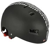 Kaski rowerowe - Fischer chłopcy BMX Track kask rowerowy, czarny, S/M 86716 - miniaturka - grafika 1