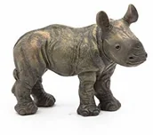 Figurki dla dzieci - Papo 50035 nosorożec młoda, do gry - miniaturka - grafika 1