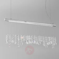 Lampy sufitowe - Kolarz Lampa wisząca STRETTA z kryształami - miniaturka - grafika 1