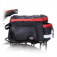 Sakwy rowerowe - Sakwa Prox Na Bagażnik Dakota 035 Czarno-czerwona - miniaturka - grafika 1