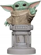 Figurki dla dzieci - Star Wars Mandalorian Yoda figurka stojak na.. - miniaturka - grafika 1