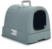 Kuwety dla kotów - Curver petlife kuweta Misty Blue 234871 - miniaturka - grafika 1