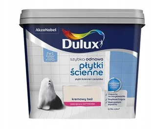 Dulux szybka odnowa Płytki ścienne Kremowy beż 0,75l s7.0065329152 - Farby wewnętrzne - miniaturka - grafika 3