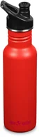 Shakery i bidony sportowe - Klean Kanteen Klean Kanteen Classic Narrow Bottle 532ml with Sport Cap, czerwony  2022 Bidony 1008435 - miniaturka - grafika 1
