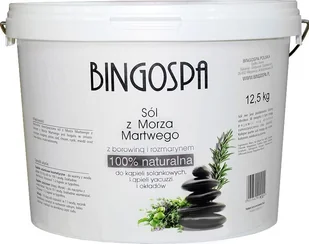 BingoSpa Sól do kąpieli z Morza Martwego z borowiną i rozmarynem 12.5kg - Kosmetyki do kąpieli BingoSpa Sól do kąpieli z Morza Martwego z borowiną i rozmarynem 12.5kg - Kosmetyki do kąpieli - miniaturka - grafika 1