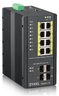 Zyxel Switch RGS200-12P ZZ0101F (RGS200-12P-ZZ0101F) - Switche - miniaturka - grafika 2