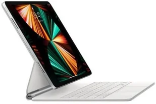 Apple Klawiatura Magic Keyboard MJQL3D/A do iPada Pro 12,9" 5 generacji niemiecki biała MJQL3D/A - Akcesoria do tabletów i e-booków - miniaturka - grafika 3