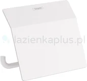 Stojaki i wieszaki na papier toaletowy - Hansgrohe Hansgrohe AddStoris uchwyt na papier toaletowy biały 41753700 - miniaturka - grafika 1