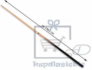 Garthen Dwuczęściowy kij bilardowy - 146,5 cm - Stoły bilardowe i akcesoria - miniaturka - grafika 5