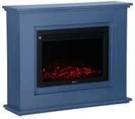 Kominki elektryczne - FERRETTI Cloe 2000W niebieski - miniaturka - grafika 1
